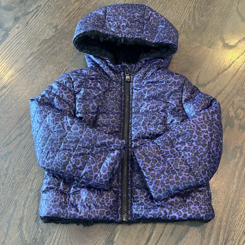 3T Michael Kors Purple Cheetah Jacket
